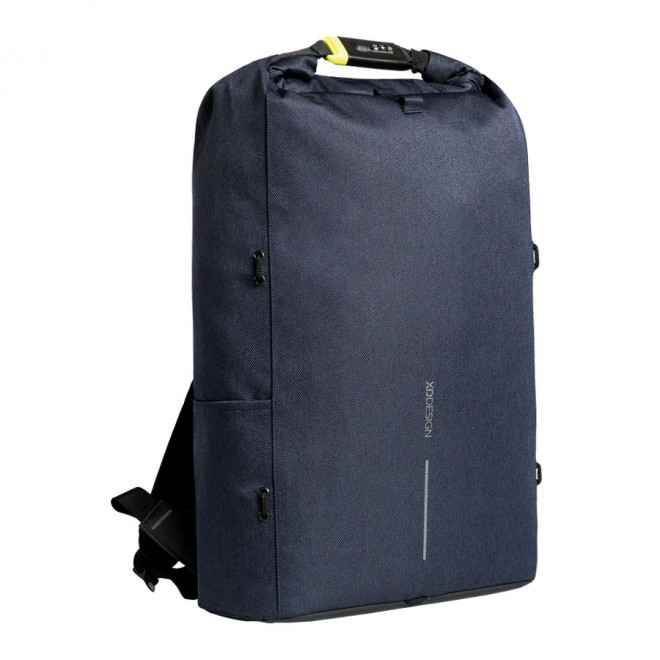 SAC À DOS ANTIVOL POUR ORDINATEUR PERSONNALISABLE XDDESIGN® 'BOBBY URBAN LITE' - bleu