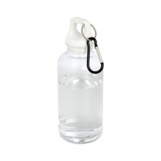 GOURDE EN PP RECYCLE PERSONNALISABLE 400 ML 'MANCY COLOR' - blanc