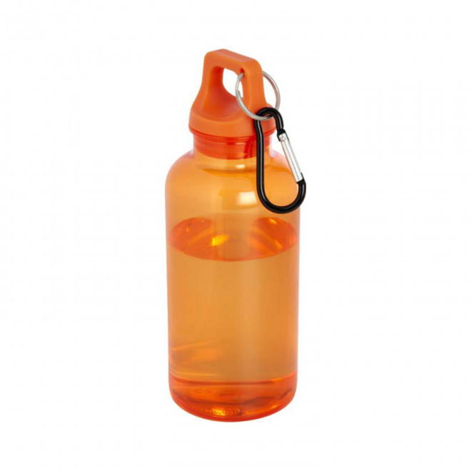 GOURDE EN PP RECYCLE PERSONNALISABLE 400 ML 'MANCY COLOR' - orange
