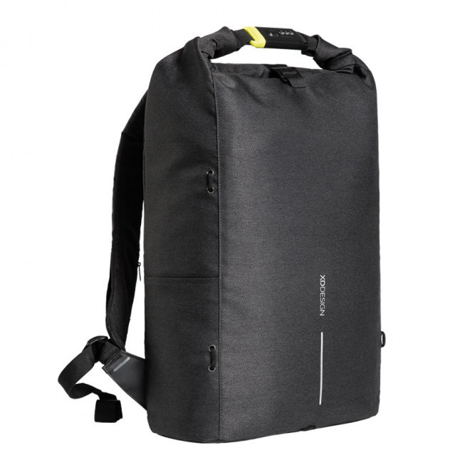 SAC À DOS ANTIVOL POUR ORDINATEUR PERSONNALISABLE XDDESIGN® 'BOBBY URBAN LITE' - noir