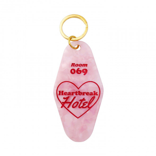 PORTE CLE PERSONNALISABLE MOTEL ACRYLIQUE 'SYDNEY DEGRADE' - Mix and Match