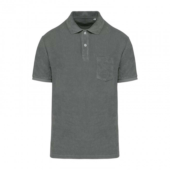 POLO EPONGE HOMME PERSONNALISABLE 'SPONGE SPIRIT' - gris