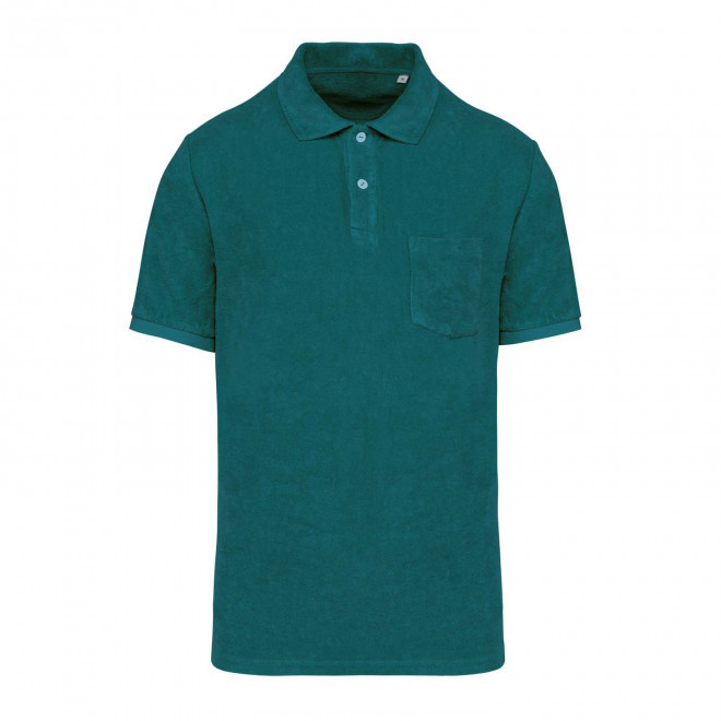 POLO EPONGE HOMME PERSONNALISABLE 'SPONGE SPIRIT' - vert