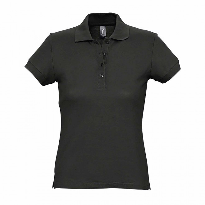 RAPIDE 4 JOURS - POLO FEMME 'PASSION'  - noir