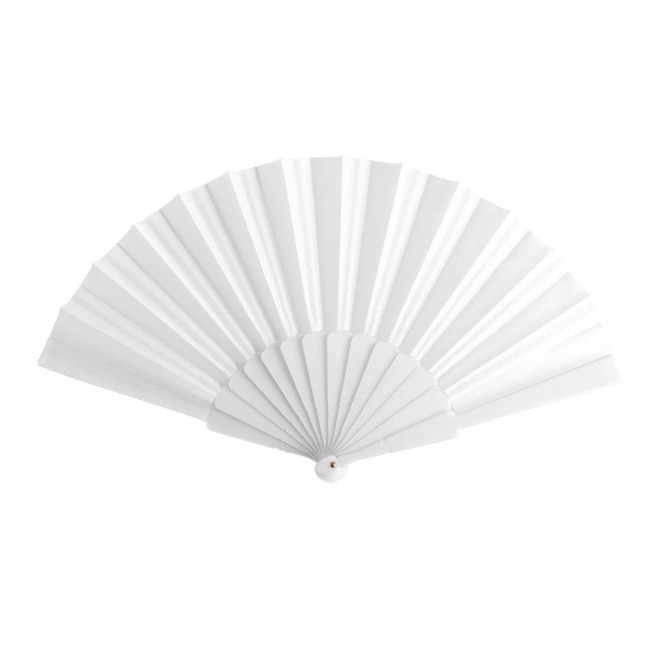 EXPRESS 72H - EVENTAIL PLIABLE PERSONNALISABLE 'FANNY' - blanc