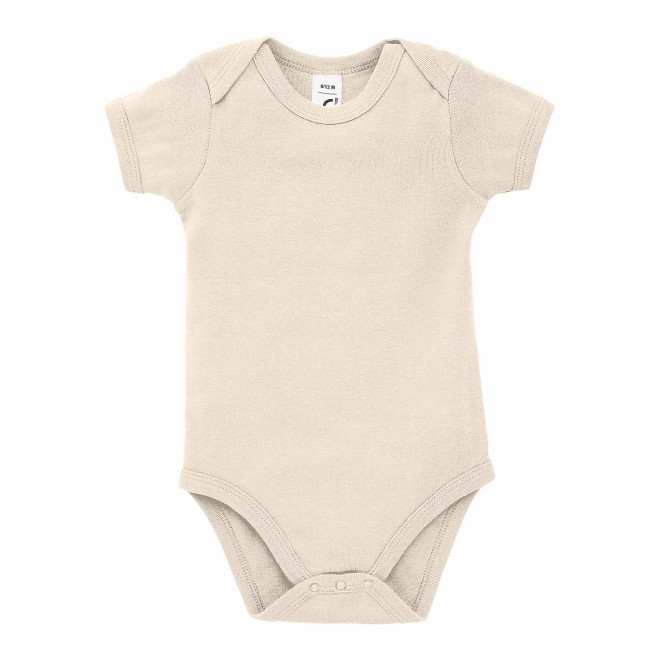 BODY BÉBÉ PERSONNALISÉ 'BAMBINO' 180 GR/M² - rose clair