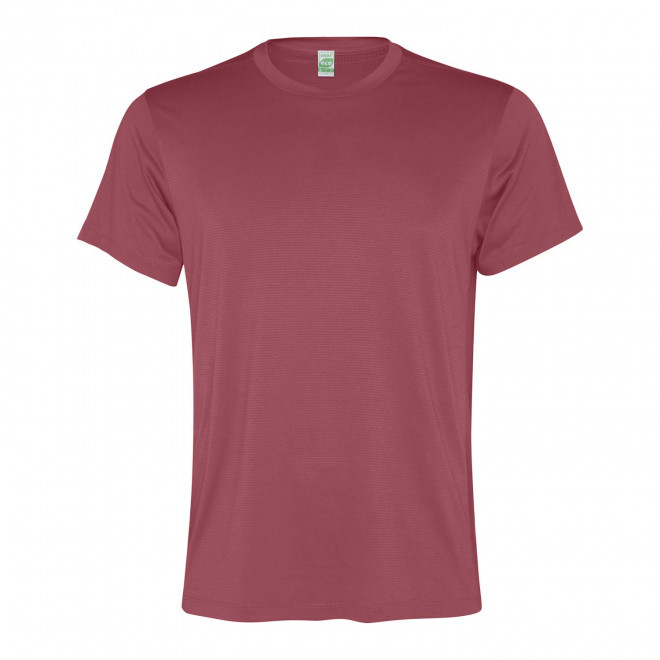 T-SHIRT SPORT HOMME PERSONNALISABLE 'NISSA' - rouge framboise
