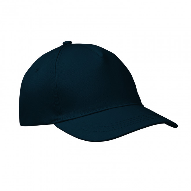 CASQUETTE 5 PANS PERSONNALISABLE 'CAP QUADRA VISOR' - bleu ardoise