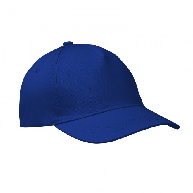 CASQUETTE 5 PANS PERSONNALISABLE 'CAP QUADRA VISOR' - bleu royal