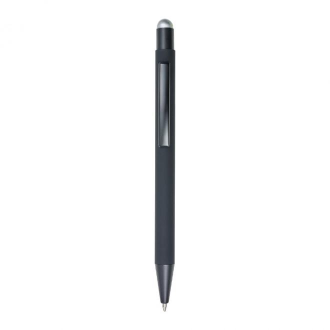 STYLO/STYLET PERSONNALISABLE SOFT TOUCH 'BRISGAU' - argenté