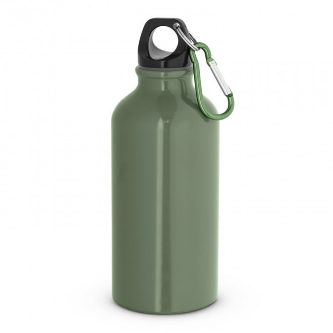 GOURDE PERSONNALISEE EN MÉTAL 400 ML 'EVEREST' - vert kaki