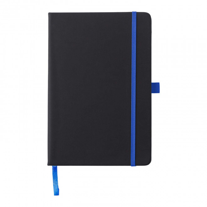 CARNET RIGIDE PUBLICITAIRE A5 'LEVENTO' - bleu royal
