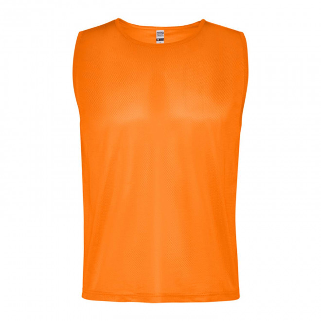 DOSSARD MIXTE ENFANT PERSONNALISABLE 'RINNO' - orange fluo