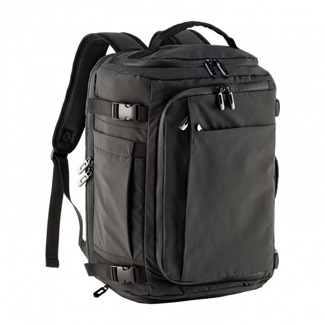 SAC A DOS CABINE PERSONNALISABLE 'RYANA' - noir