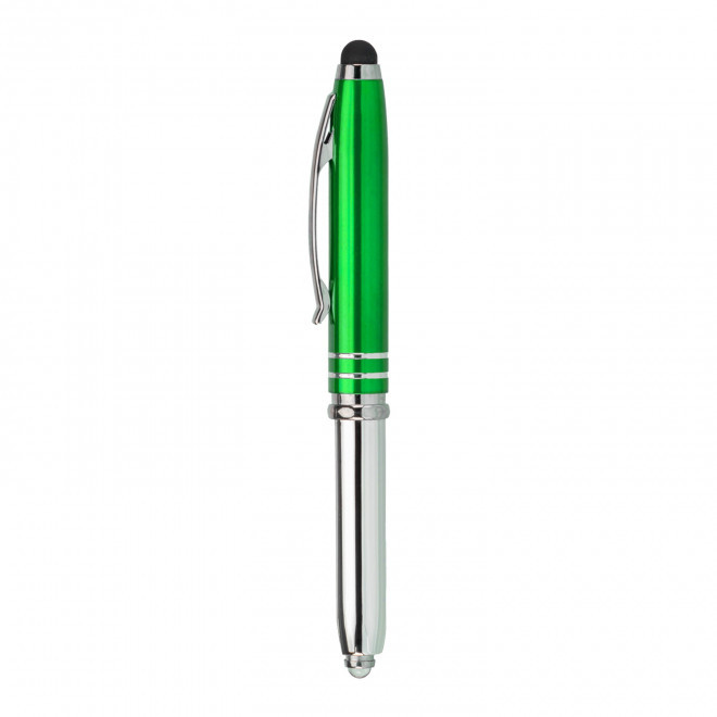 STYLO/STYLET LUMINEUX PERSONNALISABLE 'LEVO SHINE' - vert