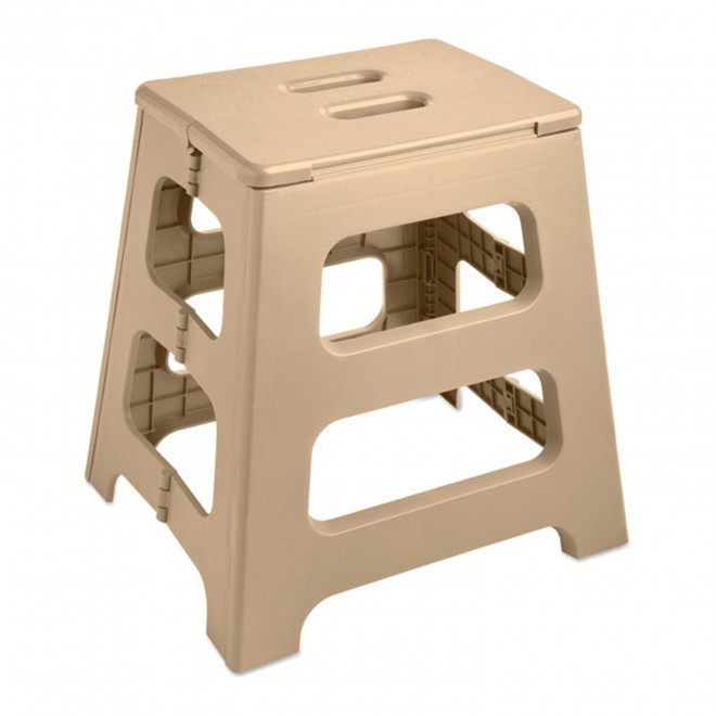 TABOURET PORTABLE PERSONNALISABLE 'JAKI' - beige