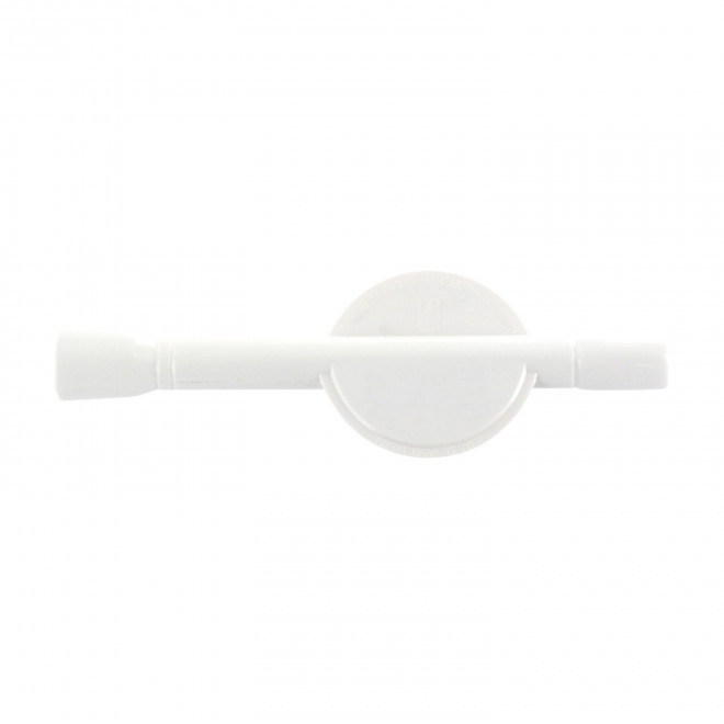 TEMOIN USURE ET DEVISSE VALVE PERSONNALISABLE 'TUVALVO' - blanc