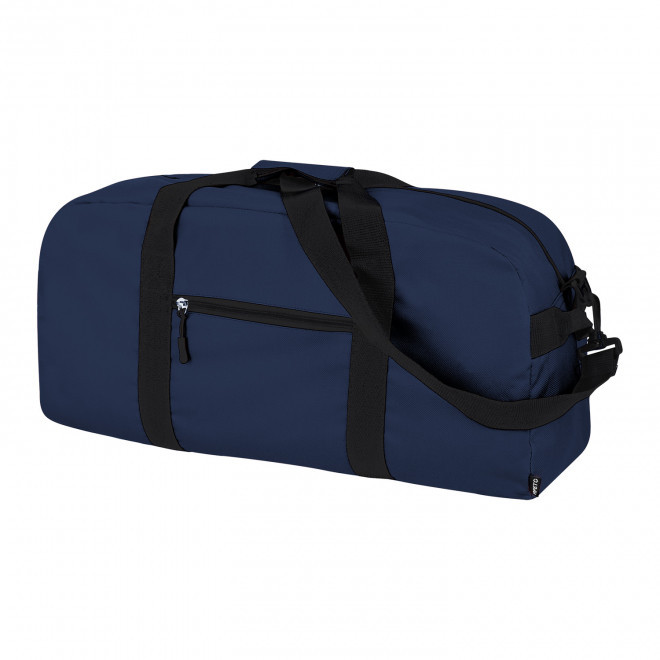 SAC DE SPORT EN RPET PERSONNALISABLE 'PILTO' - bleu foncé
