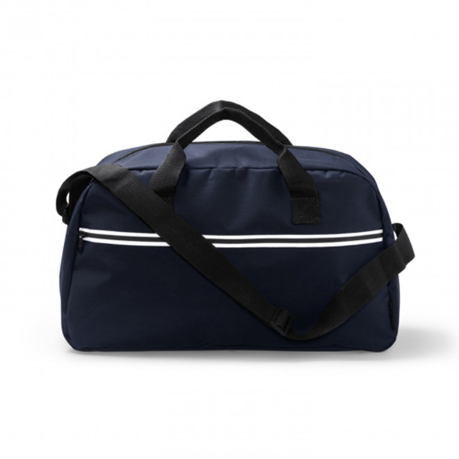 SAC DE SPORT EN RPET PERSONNALISABLE 'WILKOS' - bleu foncé