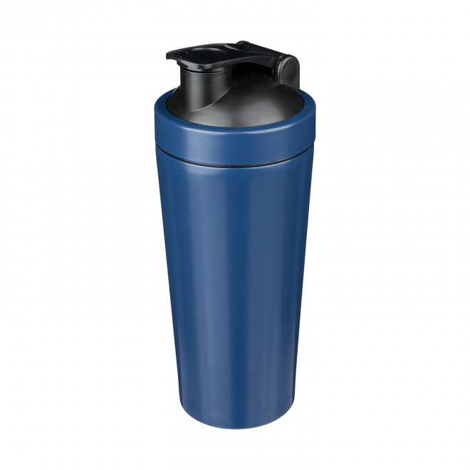 SHAKER EN ACIER RECYCLE 750ML PERSONNALISABLE 'PROTYNE' - bleu