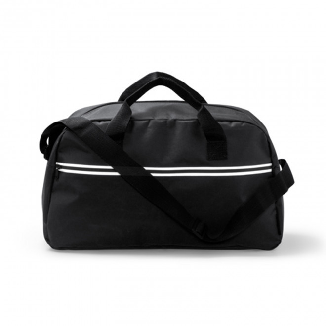 SAC DE SPORT EN RPET PERSONNALISABLE 'WILKOS' - noir