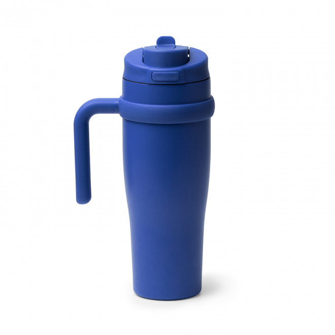 MUG NOMADE ISOTHERME 900ML PERSONNALISABLE 'VERSATI' - bleu 