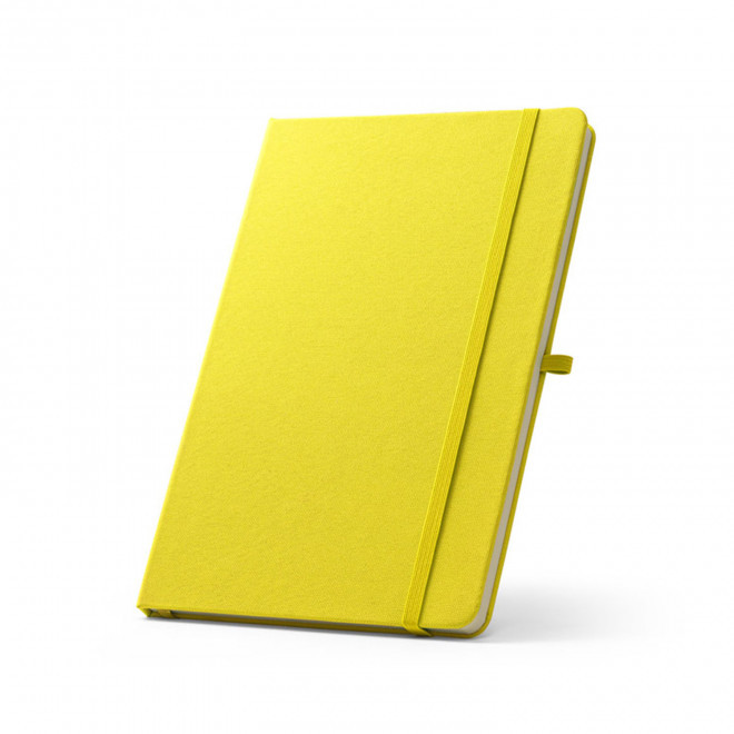 CARNET PUBLICITAIRE EN POLYESTER 'JAMSA PLUS' - jaune