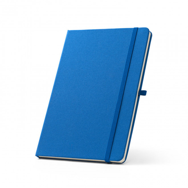 CARNET PUBLICITAIRE EN POLYESTER 'JAMSA PLUS' - bleu royal