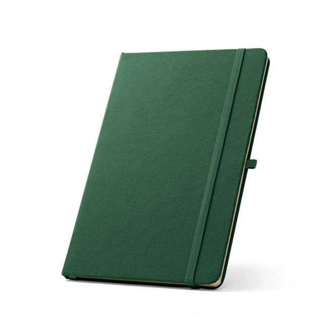 CARNET PUBLICITAIRE EN POLYESTER 'JAMSA PLUS' - vert fonce