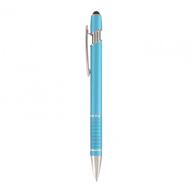 STYLO/STYLET PERSONNALISABLE MAT 'PRINCY GRIP' - bleu clair
