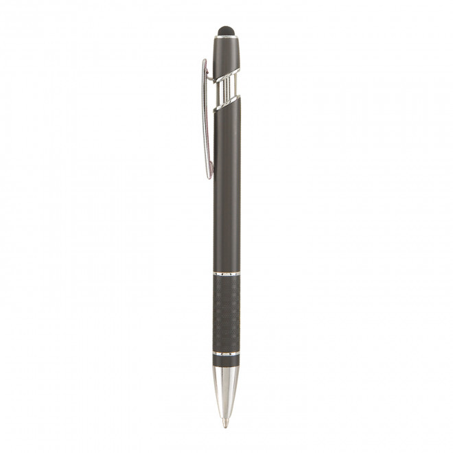 STYLO/STYLET PERSONNALISABLE MAT 'PRINCY GRIP' - gris