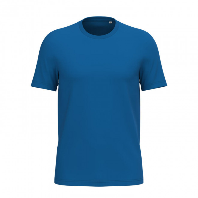 TEE-SHIRT MIXTE PERSONNALISABLE 155G 'LIGNAGE COULEUR' - bleu royal