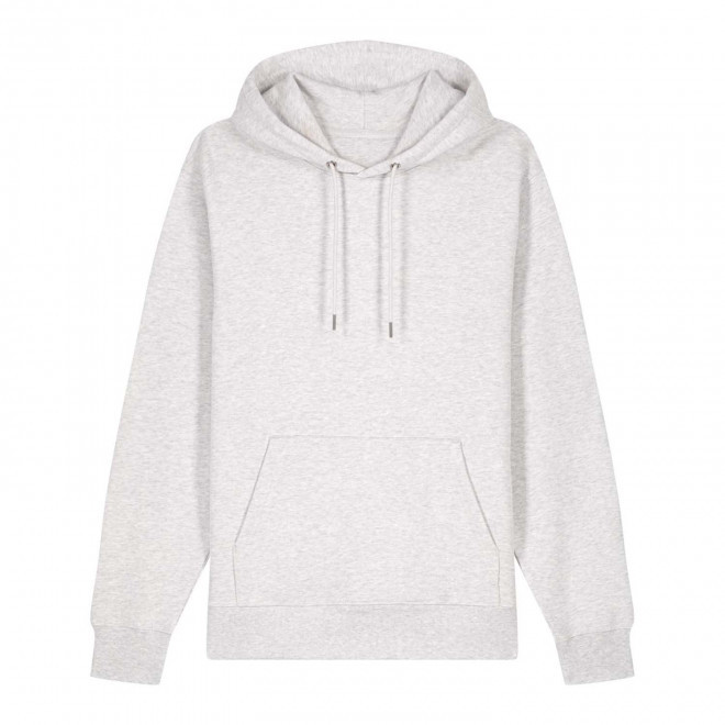 SWEAT-SHIRT MIXTE PERSONNALISABLE 'CRUISER 2.0' - blanc chiné