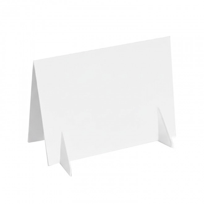 CHEVALET RIGIDE PERSONNALISABLE 'INFO DOUBLE' - A4 paysage