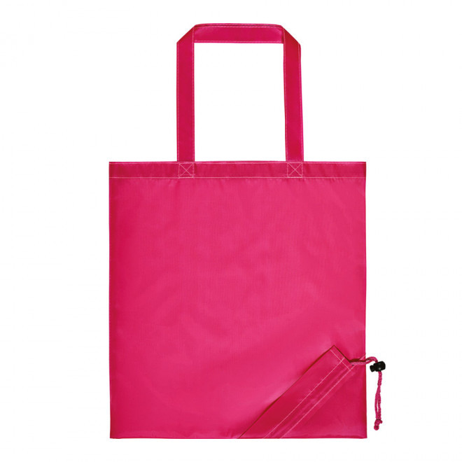 TOTE BAG PLIABLE PERSONNALISABLE 'ASIA' - fuchsia