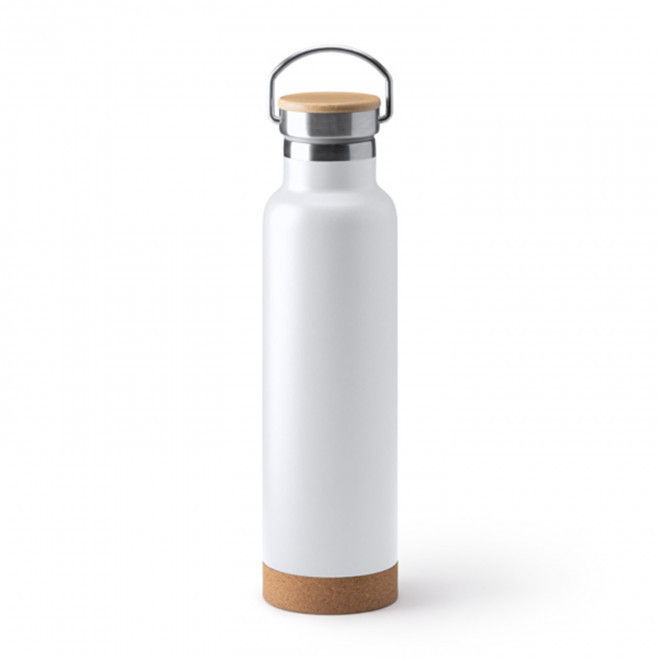 GOURDE ISO 650ML 'HOLLY LIEGE RECYCLE ' - blanc