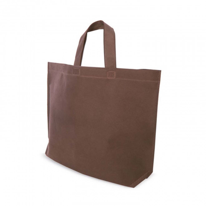 CABAS NON TISSE PERSONNALISABLE 'CORVASO' - marron