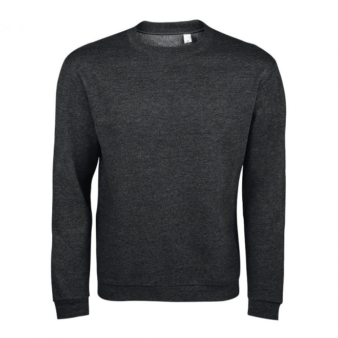 SWEAT-SHIRT PERSONNALISÉ MIXTE 'SPIDER' 260 GR/M² - anthracite chiné