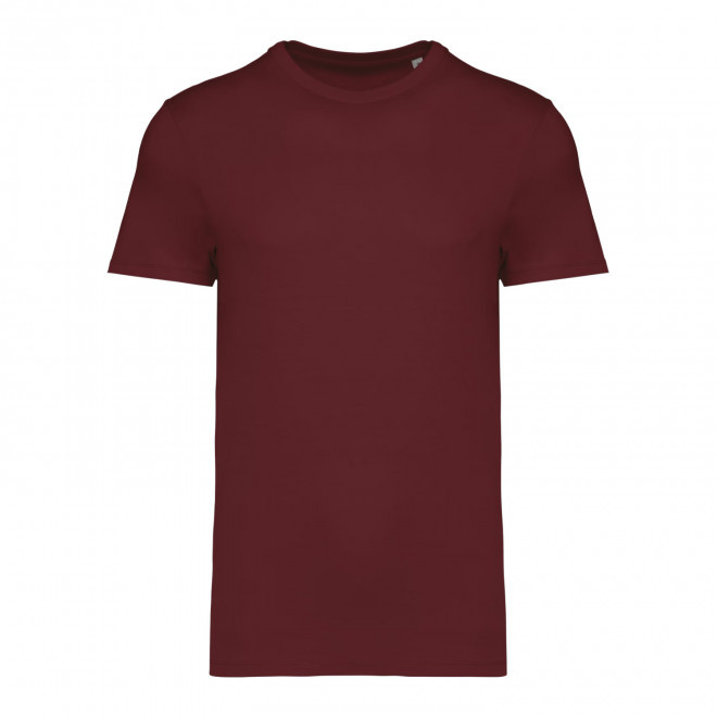 TEE-SHIRT MIXTE PERSONNALISABLE 180G COULEUR 'LIGNAGE' - bordeaux