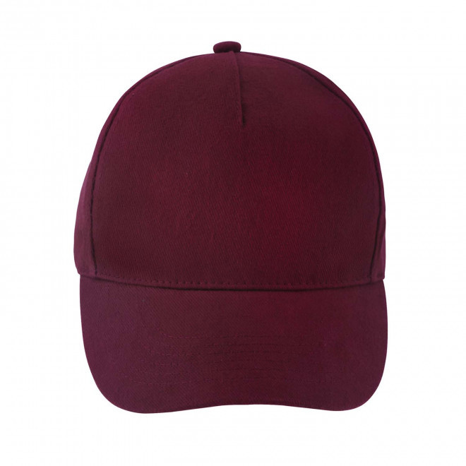 CASQUETTE PERSONNALISEE 'LONG BEACH' 260 GR/M² - bordeaux