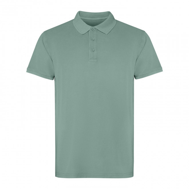 POLO MIXTE PERSONNALISABLE 'COBAIN' - vert foncé