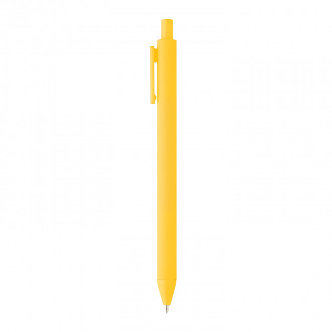 STYLO PERSONNALISABLE EN R ABS 'JUJU' - jaune
