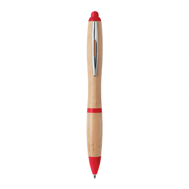 STYLO PUBLICITAIRE 'RIOWOOD COLOR' - rouge