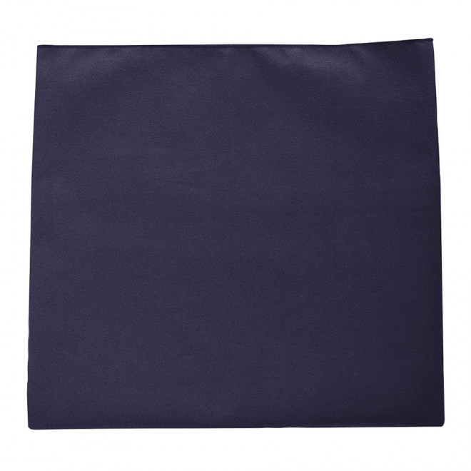 SERVIETTE MICROFIBRE PERSONNALISABLE 'MELIS 30x50' - bleu marine