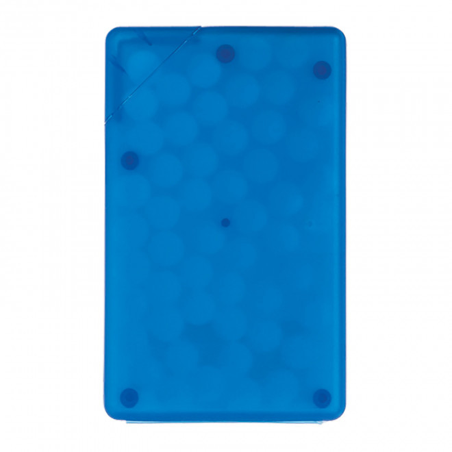 DISTRIBUTEUR PUBLICITAIRE DE BONBONS 'SKITTY RECTANGLE' - bleu