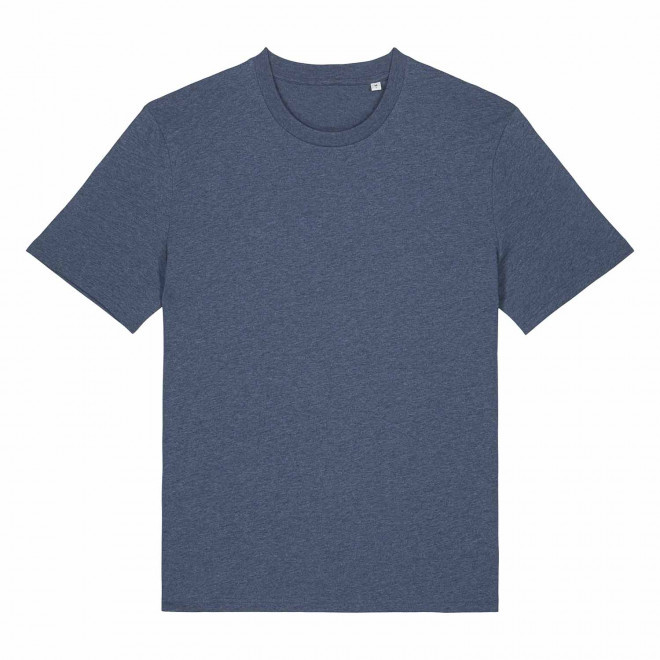 TEE-SHIRT MIXTE PERSONNALISABLE 'CREATOR 2.0' - bleu chiné