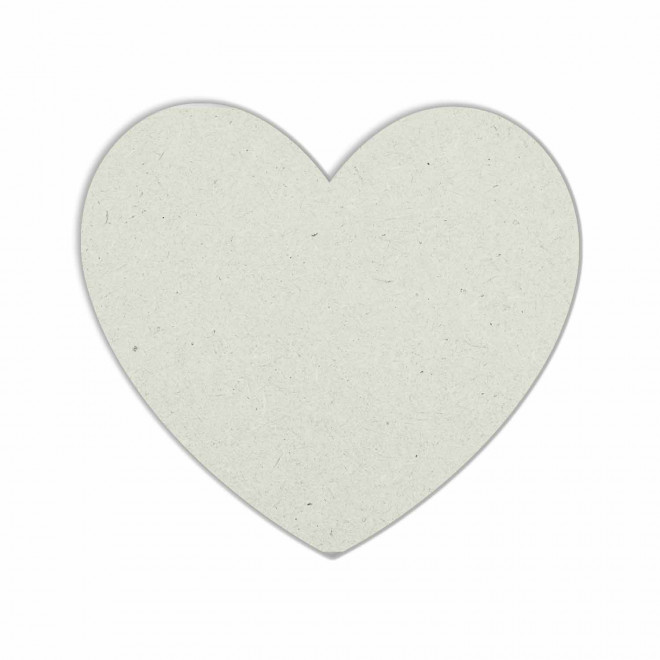 DESSOUS DE VERRE MIF CARTON PERSONNALISABLE 'NOUBU' - coeur