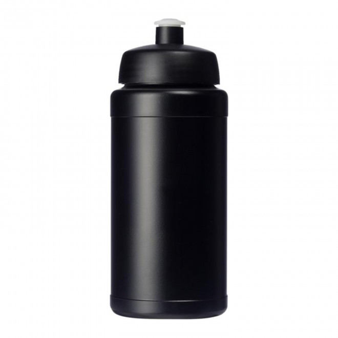 GOURDE SPORT 500ML PERSONNALISABLE 'ULTRARUN' - noir/noir