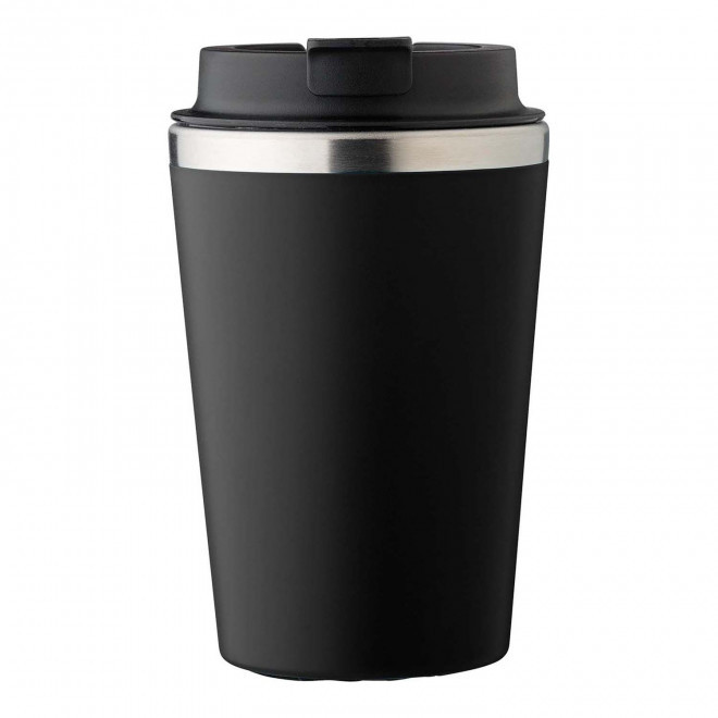 MUG ISOTHERME 350 ML 'TOODI COLOR' - noir