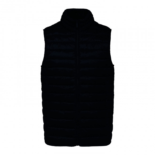 BODYWARMER HOMME PERSONNALISABLE 'INTERVALLE' - noir